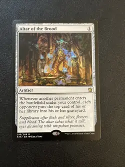 Altar of the Brood Khans of Tarkir Magic Gathering Card LP - Image 1