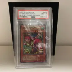 Yu-Gi-Oh Harpie Lady Sisters Trading Card PSA10 Ultra Promo Rare Parallel - Image 1