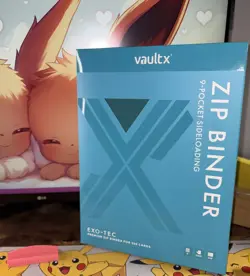 Vault X Ocean Blue 9-Pocket Exo-Tec Zip Binder - 360 Cards - Sealed New - Image 1