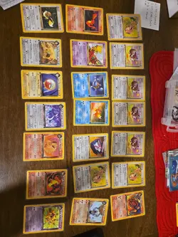 Pokemon Pikachu Base Set 1st Edition Card 60/64 50 HP Spark 20 TCG 28Card Lot - Image 1