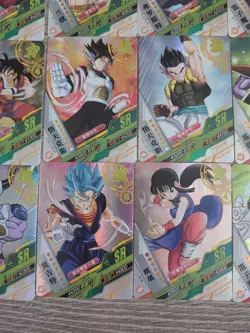 15 Card Lot! SR Foil Dragon Ball Heroes Anime Manga Akira Toriyama DBZ Drip - Image 3