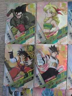 15 Card Lot! SR Foil Dragon Ball Heroes Anime Manga Akira Toriyama DBZ Drip - Image 5