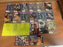 Yu Yu Hakuso 1994 Amada Sticker Card + Carddass Holo Prism Lot junk LP 20 - Image 1