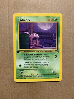 1st Edition FRENCH Grimer 48/62 Fossil Set - Common Pokemon Card - HP - Image 1