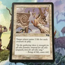 MTG Congregate Urza's Saga Vintage Magic: The Gathering LP - Image 1