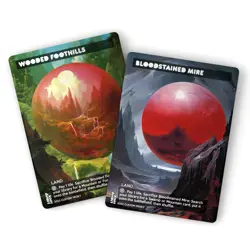 Fantasy Palantir Fetch Lands Bundle - Set of 10 Playtest for Magic Commander - Image 2