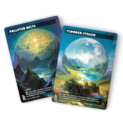 Fantasy Palantir Fetch Lands Bundle - Set of 10 Playtest for Magic Commander - Image 4
