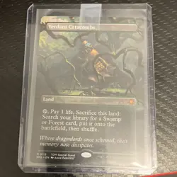 Wizards of the Coast Verdant Catacombs Special Guest Land #0113 EN Regular - Image 1