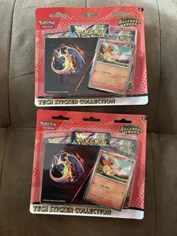 Pokemon TCG Ascended Heroes Tech Sticker Collection Lot of 2 Charmander - Image 1