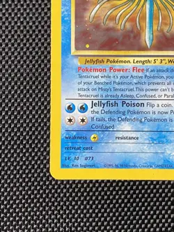 Misty's Tentacruel 10/132 WOTC Gym Heroes Unlimited Rare Holo Pokemon Card LP+ - Image 4