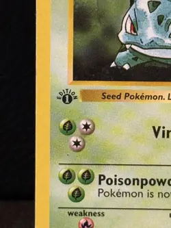 1st Edition Ivysaur 030/102 Base Set (Shadowless) Regular Pokemon - Image 5
