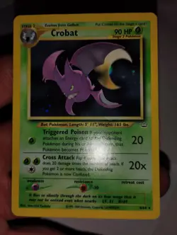 Pokemon Neo Revelation Rare Holo Crobat Card 4/64 - Image 2