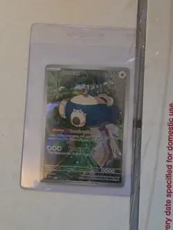 Pokemon TCG Snorlax 51/ SV Black Star Promos Near Mint Condition - Image 1