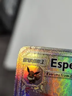 2017 Pokemon TCG Sun & Moon Espeon GX Rainbow Secret Rare Card 152/149 MP - Image 4