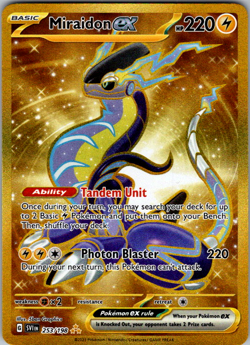Pokemon TCG SV01: Scarlet & Violet Base Set Miraidon ex #253/198 NM/MINT! - Image 1