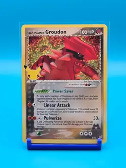 NM - 2021 Pokemon, Celebrations 25th Anniversary, Team Magma's Groudon 9/95 - Image 1