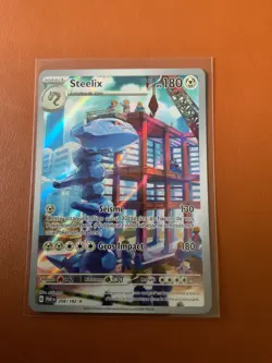 Carte Pokemon : Steelix 208/182 Faille Paradoxe Francaise NEUF Par Nm - Image 1