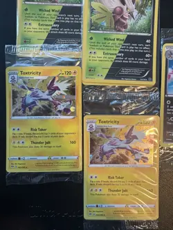 Pokemon Promo Knockout Collection - Toxtricity, Bisharp, Shiftry Lot Of 5 SEALED - Image 2
