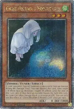 Ghost Mourner & Moonlit Chill (Alternate Art) (Quarter Century Secret Rare)-Q... - Image 1
