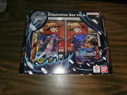 One Piece ~ Illustration Box Vol 6 ~ English New Factory Sealed - Image 1