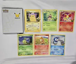 Pokemon Cards TCG Lot of 20 Jumbo Cards & Binder Celebrations - Image 5