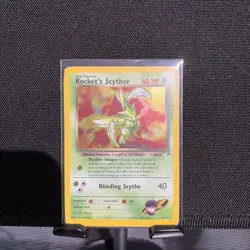 Rocket's Scyther (13/132) 2000 - Gym Heroes Holo Unlimited - TCG Pokemon Card - Image 1