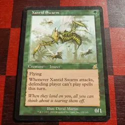 Mtg Xantid Swarm LP Scourge Insect Magic Card Rare - Image 1