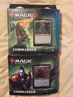 Wizards of the Coast MTG Zendikar Rising Commander Deck Card Set of 2 630509925049 - Image 1