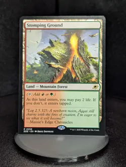 Stomping Ground Edge of Eternities Regular NM MTG - Image 1