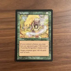 Invigorate LP Mercadian Masques Magic The Gathering MTG TCG - Image 1