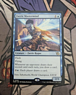 MTG Faerie Mastermind March of the Machine - NM Regular - Image 1