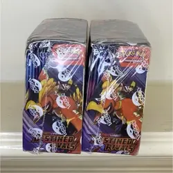 Pokemon TCG Destined Rivals Sealed Booster Boxes Lot of 2 English Card Stock - Image 1