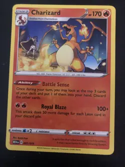 Charizard - New 2025 McDonalds Happy Meal Pokemon Dragon Discovery Card 001/015 - Image 5