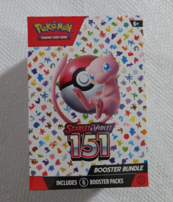 Pokemon 151 Booster Bundle 6-Pack English Edition New In Box Factory Sealed Mint - Image 1