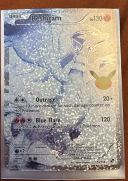 Pokemon TCG - Reshiram 113/114 Celebrations: Classic Collection Holo | NM - Image 1
