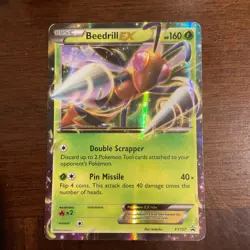 Pokemon Beedrill EX XY Promo XY157 Holo 2016 Basic 160 HP Card - Image 1