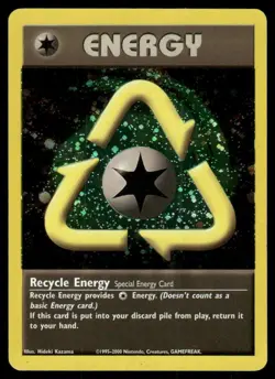 Pokemon TCG Recycle Energy (WotC 2002 League Promo) LP - Image 1