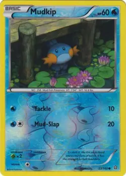 Mudkip - 33/160 - Common - Reverse Holo - Primal Clash #33/160 Pokemon TCG - Image 1
