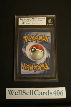 1999 Pokemon Base Set Unlimited Blastoise Holo 2/102 BGS 8 NM-MT PSA CGC - Image 2
