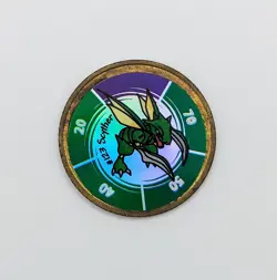 1999 Hasbro Pokemon Battling Coin Game - Scyther #123 - Image 1