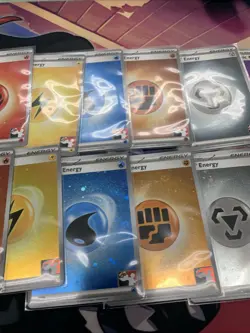 Pokemon 151 Energy Bundle Prize Pack Energy Cosmos Holo Play Stamp - Image 3