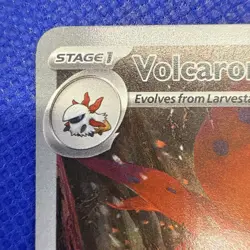 Pokemon TCG 2025 Volcarona Black Bolt Illustration Rare 100/086 Near Mint - Image 2