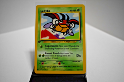 Pokemon TCG - Ledyba 63/111 Neo Genesis 1st Edition - NM - Image 1