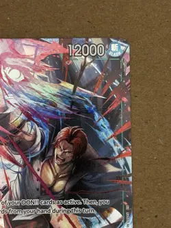 One Piece CCG Shanks OP13-028 SR Alt Art Holo Foil English - Image 2