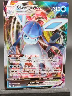 Glaceon VMAX 041/203 Evolving Skies Pokemon Card English NM - Image 1