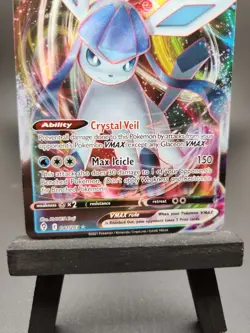 Glaceon VMAX 041/203 Evolving Skies Pokemon Card English NM - Image 3