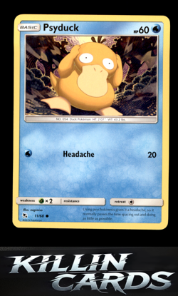 Psyduck 11/68 Pokemon Common Hidden Fates Card NM - Image 1