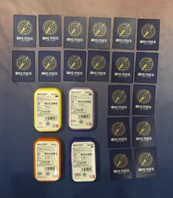 Women of One Piece CCG - 18 NM Cards Mixed Lot Nami, Nico Robin and 4 Asian Tins - Image 3