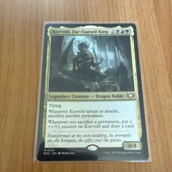 Korvold Fae Cursed King N/M - Edge Of Eternities - MTG Magic The Gathering Card - Image 1