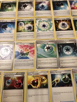 Lot Of 25 Various Energy Pokemon Cards wash mist powerful gift jet retrieval - Image 4